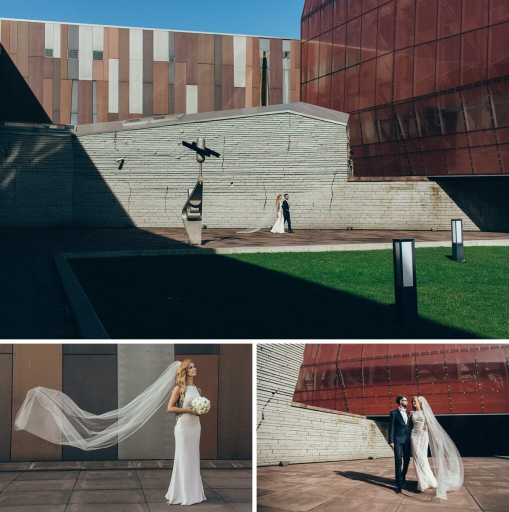 Centrum Nauki Kopernik sesja ślubna