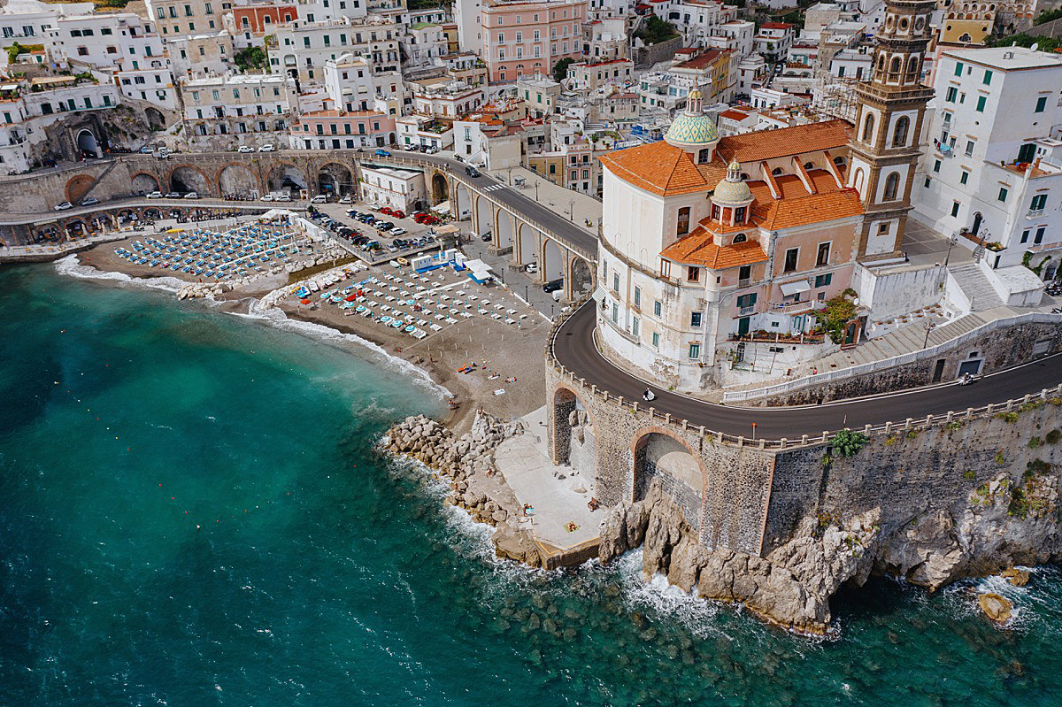 Romantyczna sesja poślubna w Amalfi